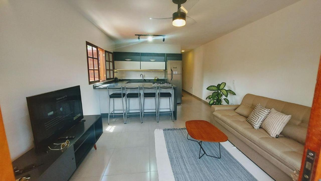 Algodao - Novo Flat Com Piscina, 50Mts Da Praia, Churrasqueira Privativa, Ar Con, Wi-Fi, Netflix, Garagem Parati Extérieur photo