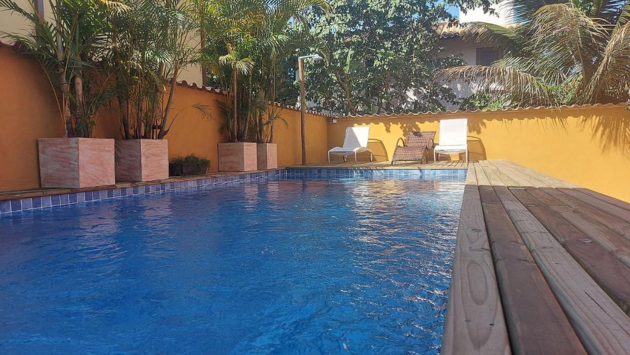Algodao - Novo Flat Com Piscina, 50Mts Da Praia, Churrasqueira Privativa, Ar Con, Wi-Fi, Netflix, Garagem Parati Extérieur photo